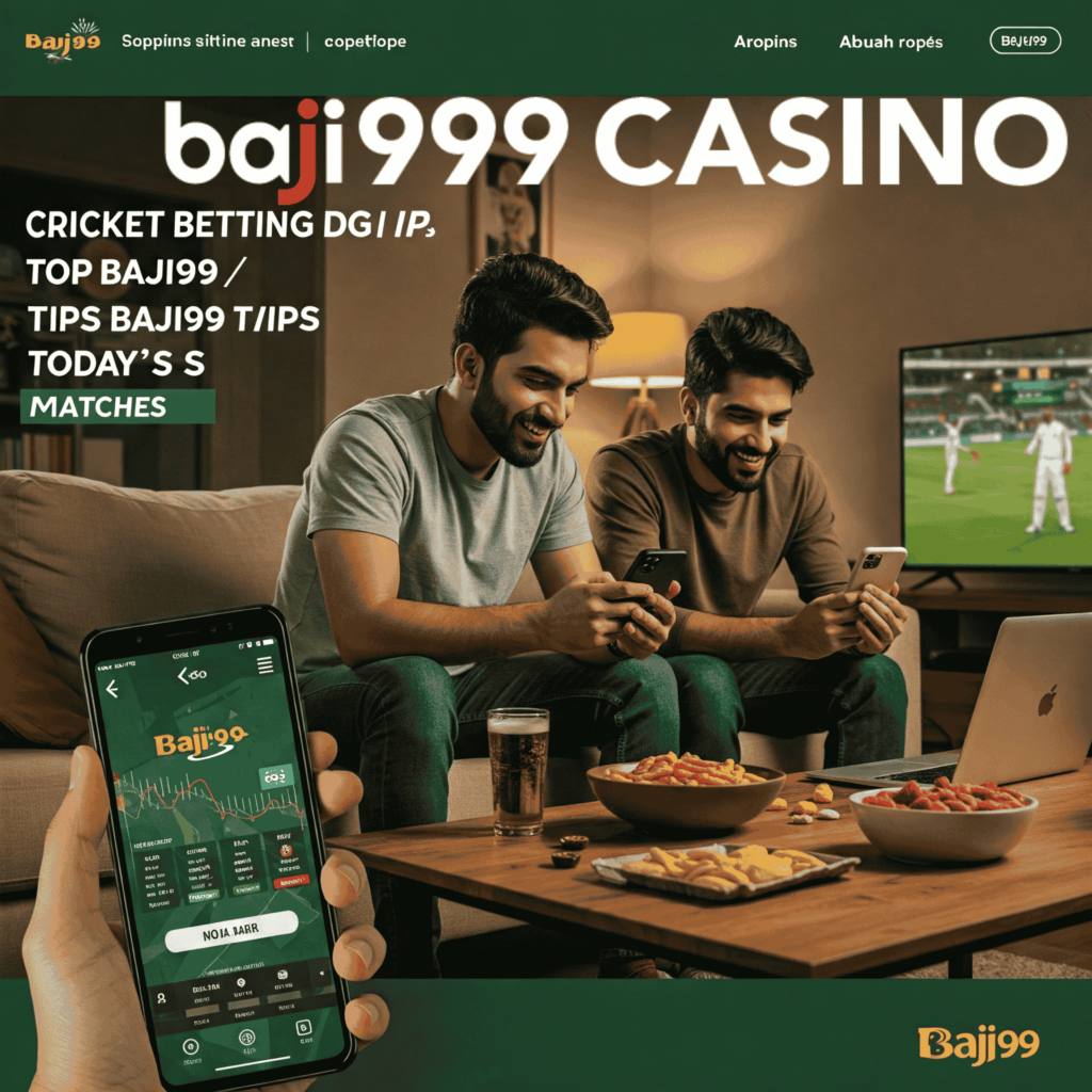 Cricket Betting Edge Top Baji99 Tips for Todays Matches