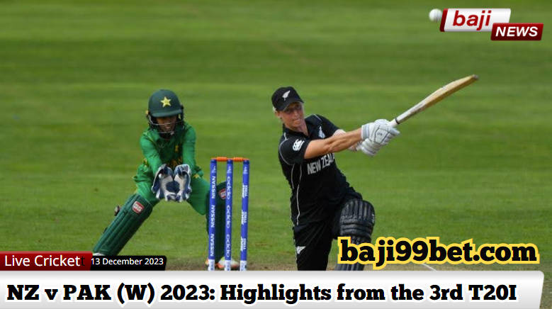 Pakistan Women Tour of New Zealand, 2023: Highlights from the 3rd T20I